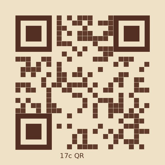 17c 公众号二维码